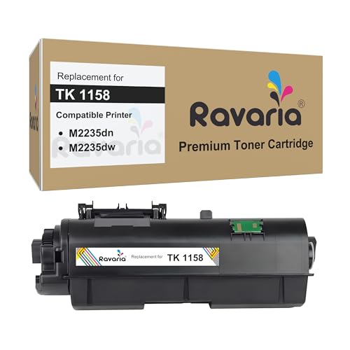 Image of TK 1158 Compatible Toner Cartridge for Kyocera Ecosys M2235dn M2235dw Printer (TK 1158 Toner Cartridge Pack of 1)