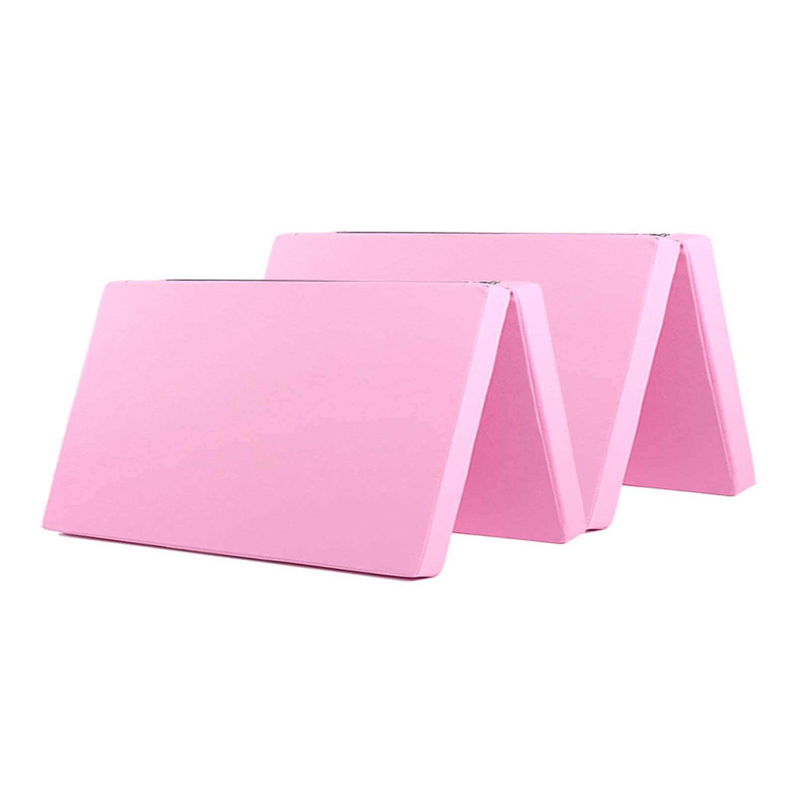 Turnmatte Weichbodenmatte PU. Gymnastik-Matte mit Griff, Faltbare vierfache Übungsmatte, verwendet zum Tanzen, Fitness, Kampfsport, Bounce-Training 150x200x5cm