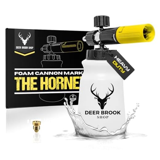 Deer Brook Shop Foam Cannon for Professional Use