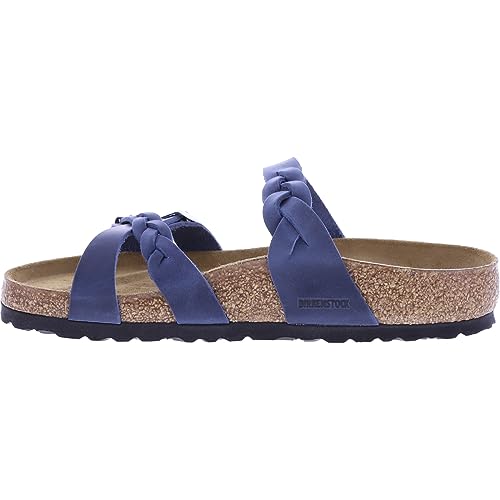 BIRKENSTOCK Model: Franca/Navy Blue Leather/Width: Normal / 1025054 / Women's Mules4