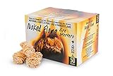 Naked Flame Fire Starter, Natural Fast Lighting 50 Pieces, Fire Pit, Grill Charcoal Starter,...