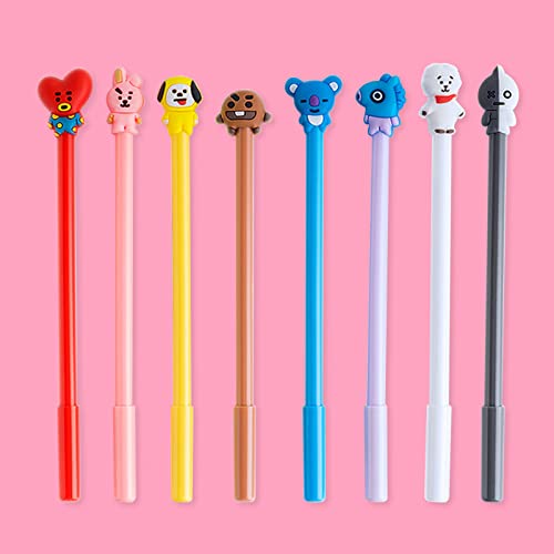Krizjues set 16 bolígrafos de gel animal negro 0.5 mm miniatura 1