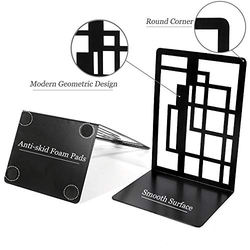 Rongji Jewelry Geometric Decorative Design Metal Bookends thumb #4
