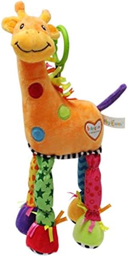 BABYFANS Toys Little Giraffe Bed Lathe Hanging Rattles Baby Toy 0-36 Months Activity Product
