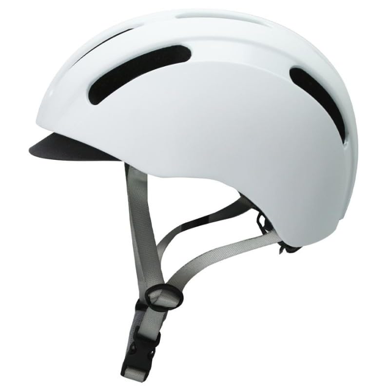 Casque vélo adulte perf urban noir réglable 58-61cm résolvant le problème de visibilité en ville