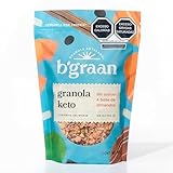 BGRAAN | Granola Keto - 340gr | Granola Sin Azucar - Acompañar con Leche - Ideal para Preparar Galletas | A base de...
