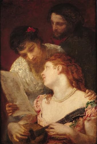 Fête musicale par Mary Cassatt Nordique Peinture sur Toile 60x90
