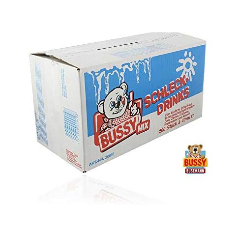 Bussy Mix Schleck Drinks, 200er Pack (200 x 40 ml) Cover