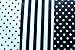 Black and White Tissue Paper for Gifts. 36-Pack Includes 24 Polka Dot Plus 12 Striped Premium Quality, Large 20 x 30 Squares. Black & White