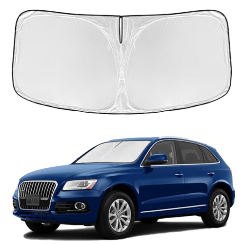 Windshield Sun Shade for Audi SQ5 2014-2017 - 4 Layers Car Sunshades for Front Windows Shade Cover...