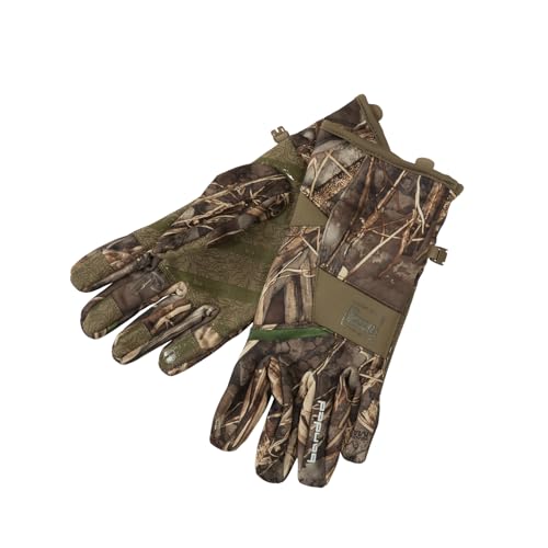 Banded Frostfire Softshell Hunting Gloves (Medium, Realtree Max-7 Camo)