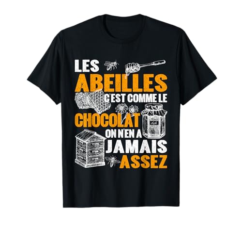 Apiculteur jamais assez d'abeilles citation matériel apicole T-Shirt