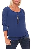 STYLE: Der ausgefallene Look und das moderne Design machen die Tunika zu einem vielseitig kombinierbarem Kleidungsstück, welches zu vielen Anlässen getragen werden kann. Abends zum Ausgehen, im Büro oder einfach nur zum Shoppen.