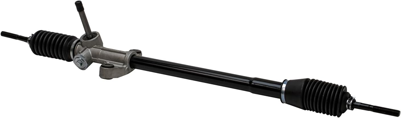 Detroit Axle - Front Rack & Pinion Kit for 88-91 Honda CRX Civic, Power Steering Rack and Pinion Outer Tie Rod Ends 1988 1989 1990 1991 Replacement