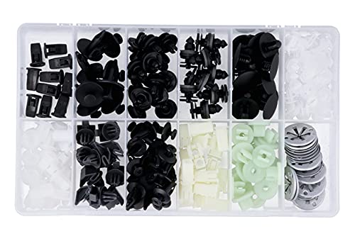 Repara paneles y molduras de Ford Focus con este juego de 231 clips Connect Consumables 35985