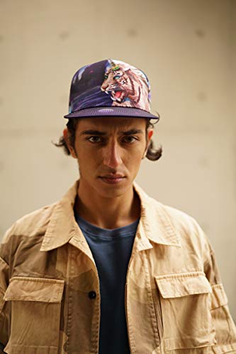 Image of Quanhaigou Snapback Hat for Men Women,Hip Hop Style Colorful Flat Bill Hats Teens Adjustable Baseball Cap