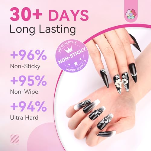 Image of SAVILAND Solid Builder Nail Gel for Nails: Non-Sticky Sculpting Gel for Nails Art 100 g 3D Nail Gel VE Castor Oil Hard Gel for Nails Extension 3D Nail Art DIY Carving Patterns Decoration SSProAcryl X