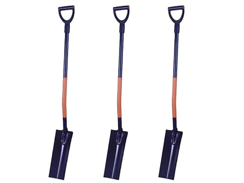 TOP TOOLS Professionell dräneringspade spade byggspade kabelspade kanalspade