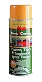 Majic Paints 8-20962-8 Tractor & Implement Spray Enamel Paint, Aerosol, Caterpillar Yellow