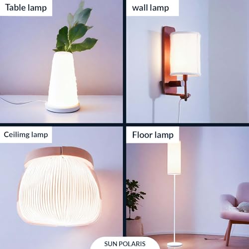 SUN POLARIS E27 Led Bulb Natural Cool White 4000k, 40w Equivalent 4.9 Watt Edison Screw Lightbulbs, 470 Lumens - Image 4