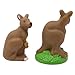 Fisher-Price Replacement Parts for Collectible Little People Noah's Ark, Safari, Jungle or Zoo Playset V8254 - Replacement Pair of Brown Kangaroo Figures
