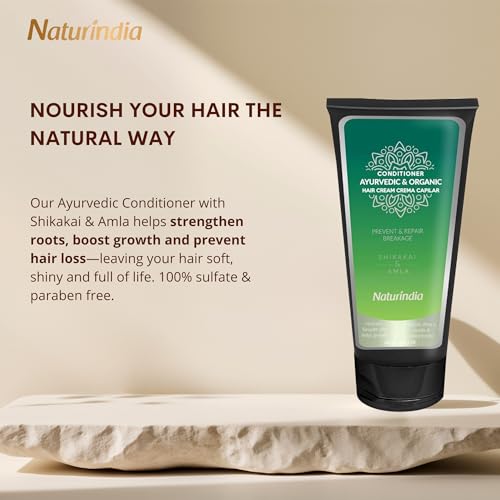Deep Conditioner for Damage Dry Hair Ayurvedic treatment Organic with ALOE SHIKAKAI and AMLA plants For Women - Image 5