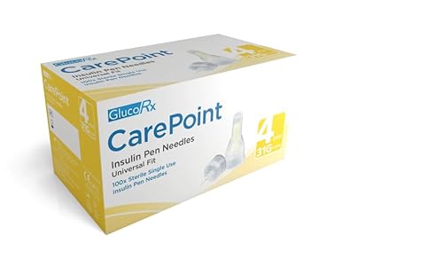 Carepoint: Diabetic Insulin Pen Tips (31Gr x 4mm) (100 Pcs/Box)