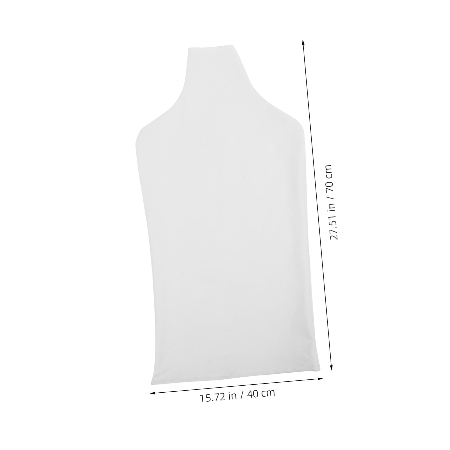 Copri Manichino Maschile in Cotone Bianco per Negozi di Abbigliamento Design Realistico e Facile Installazione, Versatile per Esposizioni e Studi Fotografici