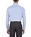 Van Heusen Men's Flex Collar Regular Fit Spread Collar Dress Shirt, Blue, 17.5