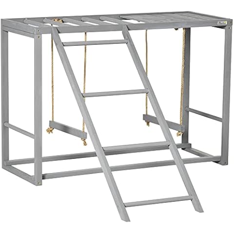 PawHut Chicken Activity Play with Swings Cover