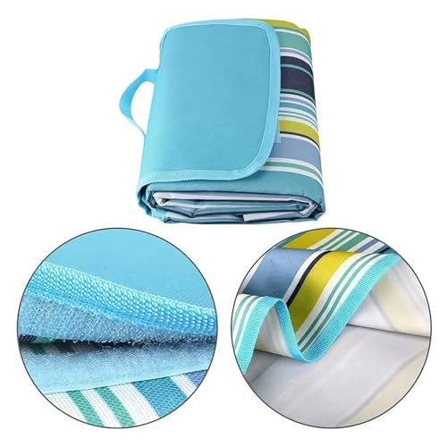 Manta de playa para acampar impermeable y plegable de 150x200cm estilo A1 4