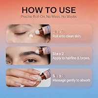 Organic Castor Oil Rose Quartz Roller Ball, Cold Pressed Castor Oil Roll On for Face, Eyebrows, Lashes, Travel Size Roller Bottle (1pc) — image 7