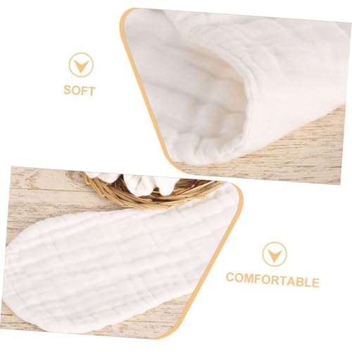 6pcs Muslin Burp Cloths Soft Cotton Diapers Wash Cloths for Newborn Boys Reusable Breathable for Showers Daily Use3