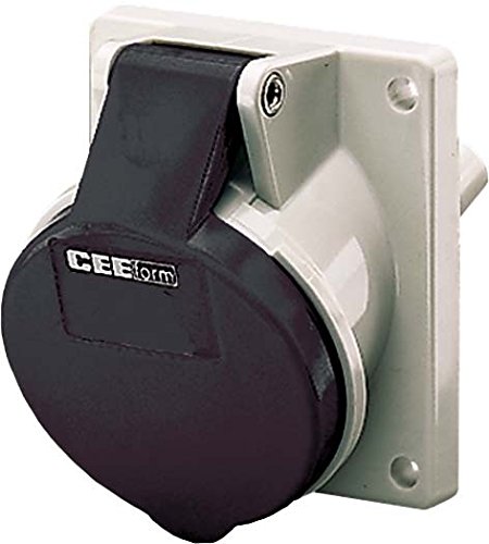 Base encastrement 32A Mennekes 1497 de 4 pôles et 500V
