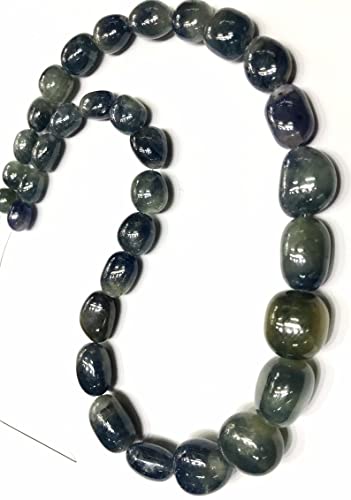 Perles saphir bio de 8 à 18mm pour assembler vos bijoux d'été faits main