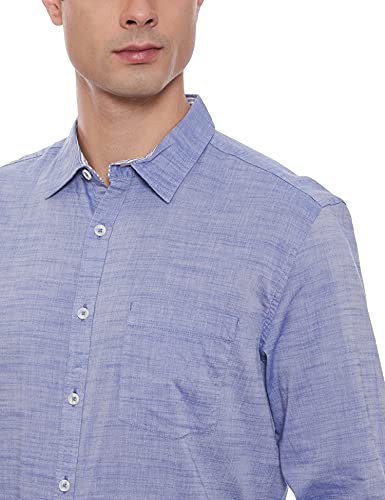 Image of Max Men's Regular Fit Textured Full Sleeves Casual Shirt