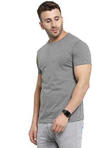 Image of Scott International Biowash T-Shirts for Men's & Boys- Round Neck, Half Sleeves, Cotton, Regular Fit, Stylish, Branded Solid Plain Tshirt for Men- Ultra Soft, Comfortable, Lightweight T-Shirt