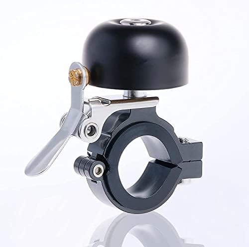 LYCAON Bicycle Bell, Classic Brass Bike Bell with Loud, Long, Crisp Sound for Mountain Road Electric Bike Cycle Scooter Ebike Cruiser Tricycle MTB BMX (1 Pack)