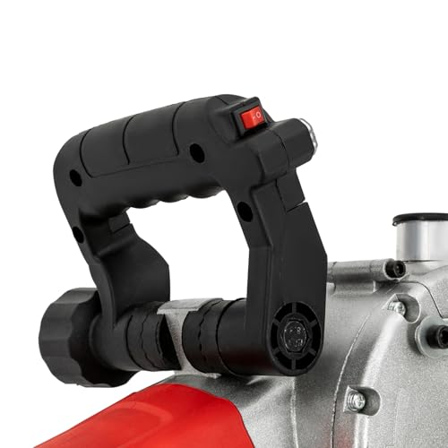 Miniatura 7 de Fresa Ranuradora De Muros Con Guía Láser 3500 W 5000 Rpm, Fresadora Eléctrica De Pared, Profundidad Máx Y Ancho De Ranura 42 X 40 Mm, Hoja 133 Mm, Para Cortar Hormigón, Mármol, Granito