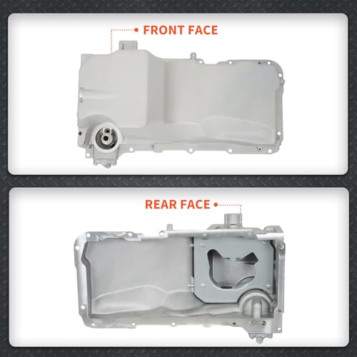 Image of labwork Engine Oil Pan 12579273 Replacement for Chevy Avalanche Silverado Tahoe Replacement for GMC Savana Sierra Yukon 4.8L 5.3L 6.0L 264-135 12565683