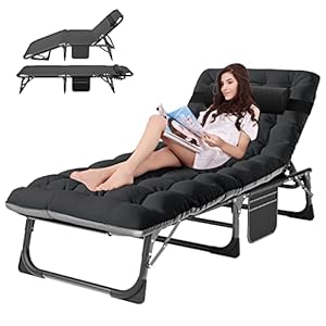 Aboron Charles 5-pozycyjne Krzesło Składane