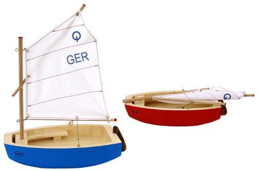 Unbekannt 2229 Holzspielzeug Segelboot 2er-Set