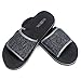Roxoni Boys and Men’s Open Toe Slipper Sandals for Indoor/Outdoor Fashion Father and Son Matching Slippers in Blue, Olive Green and Black