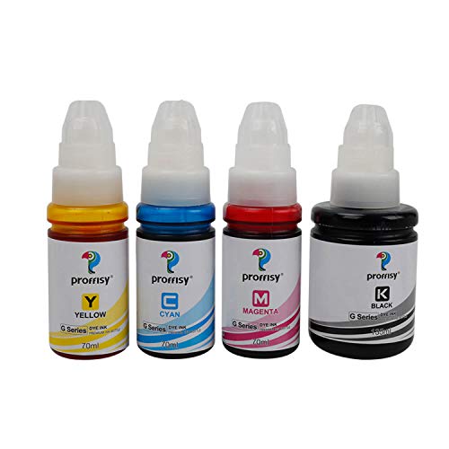 proffisy GI 790 Ink Refill G3000 Series Ink Compatible with Canon PIXMA G3000, G3010, G3100 (4 Color - G3000)