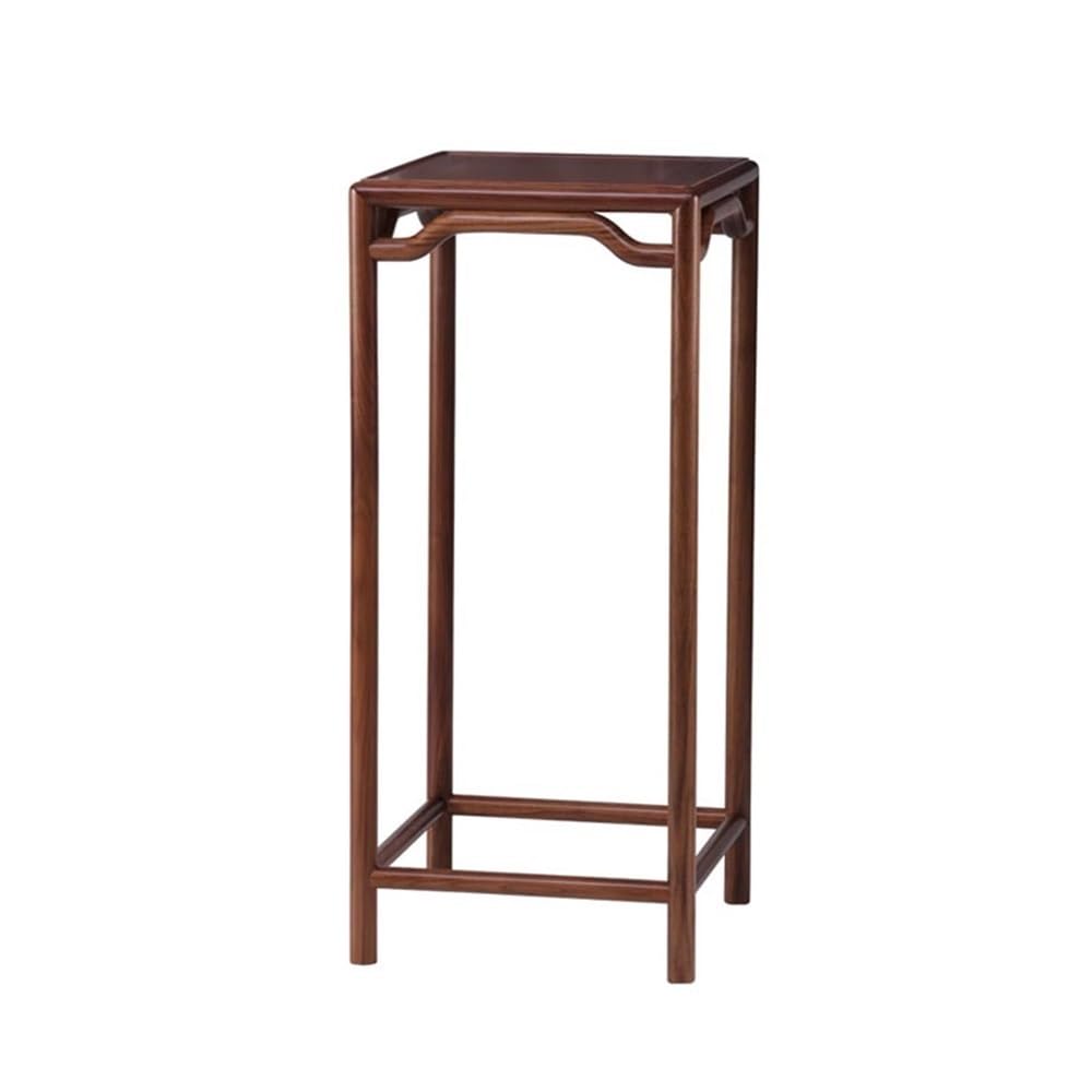 S5b8W3g7 Pedestal Chinese Walnut Wooden Bonsai Stand Plant Holder Decor