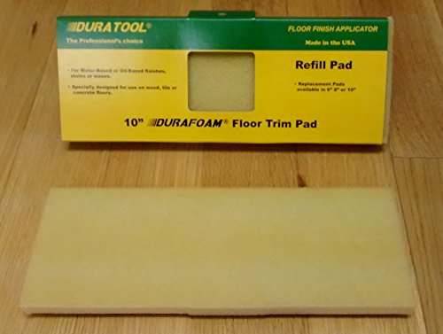 Duratool Durafoam 10" Refill Floor/trim Pad Paint and Finish Applicator Refill #8041 by Duratool - Used condition - US$8.09