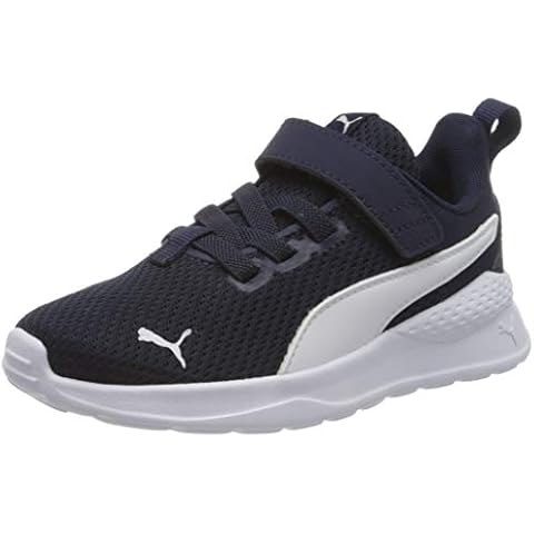 PUMA Unisex Baby Anzarun Lite AC Inf Sneaker, Peacoat White, 25 EU Cover