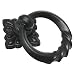 JC Handle Black 35mm Drop Ring Knobs Dresser Chest Cabinet Drawer Pulls