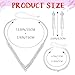 Sixexey Rhinestone Wedding Jewelry Set Silver Bridal Necklace Earrings Party Prom Costume Jewelry Accessories for Women