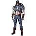MAFEX No. 220 CAPTAIN AMERICA (Classic Suit) Total Height Approx. 6.3 inches (160 mm), Non-scale, Painted Action Figure